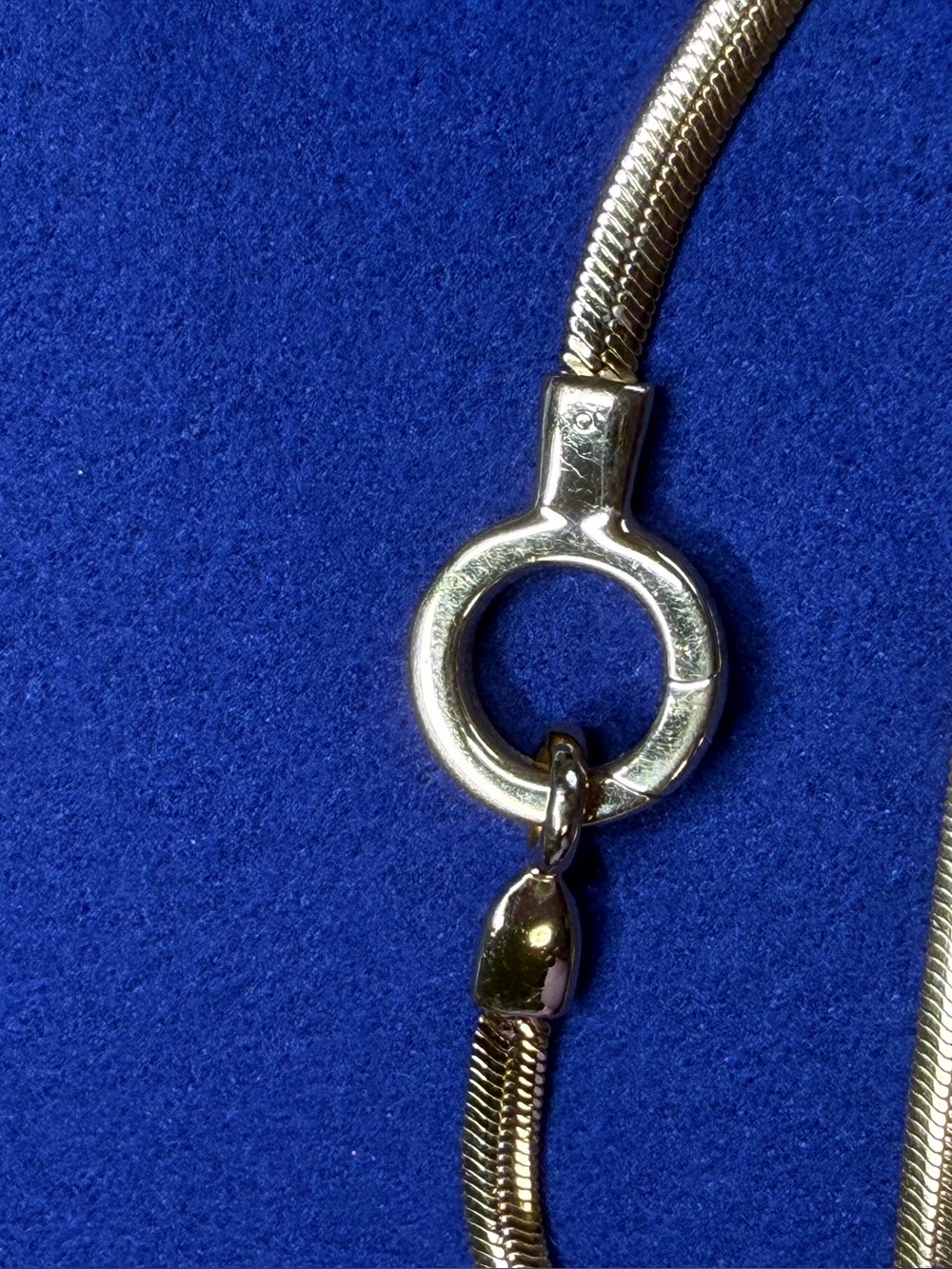 Monica Vinader Snake Chain Necklace 18in 18k Gold Vermeil Essential Capsule - Picture 10 of 13